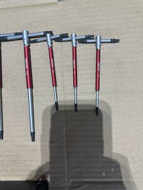 Stw9 Matco Tools 9 Piece Torx Spinning T-handle Set -