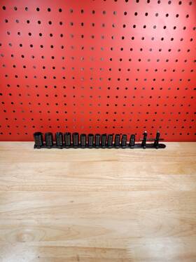 Tss13a Matco Tools Tss13 13-piece 3/8 Inch Drive Twist Socket Set With Rail And Knockout Punch