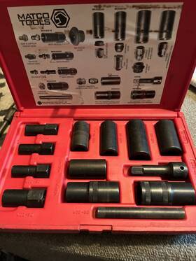 Wck403 Matco Tools 13 Piece Wheel Lock Removal Set - Wck403 Matco Tools 13 Piece Wheel Lock Removal Set -