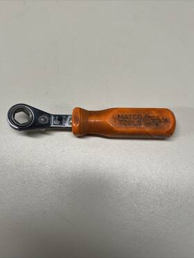 Wrd0716 Matco Tools 7/16 Inch Sae Slack Adjustment Wrench Offset Style Orange #7a2