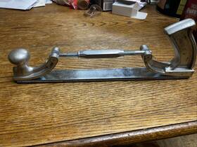 Maxclaw 746340773487 Adjustable Body File Holder Lead Work Aluminum Auto Metalwork Brazi