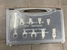 Mercedes Benz 001589011600 9 Piece Engine Mount Tool Set Matador Special
