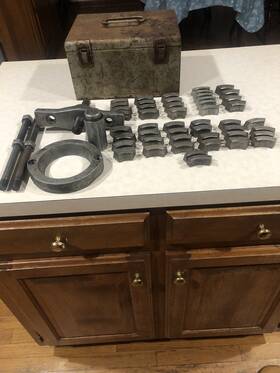 C-293-1 Miller Tapered Roller Bearing Puller Set With Blocks