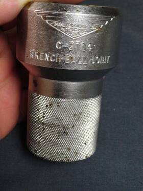 C-3714 Miller D-3714 Special Tools Vtg Dodge Chrysler Ball Joint Socket Wrench