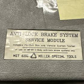 Mst-6100 Miller Tool Otc Mst 6100 Anti-lock Brake System Service Module