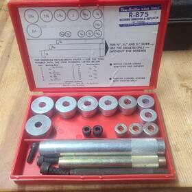 R-875 New Britain Vintage Complete Bushing Remover Installer Driver Set