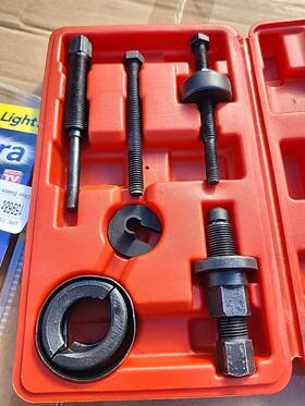 Ft356367 Nielsen Power Steering Pump Puller Pulley Remover Gm Ford C2 C111. Free Shipping