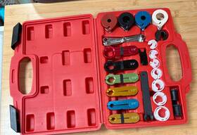 G08281352 Nyxova Fuel Line Disconnect Tool Set 22pcs Master Quick Kit For Auto G08281352 Nyxova Fuel Line Disconnect Tool Set 22pcs Master Quick Kit For Auto