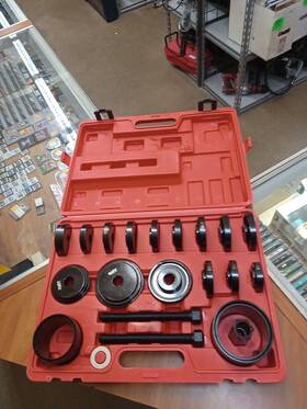 Orion Motor Tech 607353822824 Omt 23pcs Fwd Front. Wheel Drive Bearing Removal Adapter Tool Puller Pulley Kit