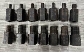 11m-16m Otc Vintage Tools Usa Threaded Adapter Set 14pc 18 19 20 24 25 28 29 32