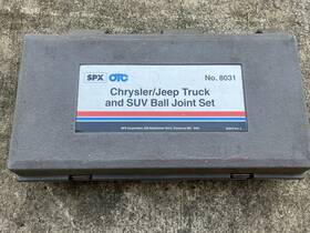 8031 Otc 8301 Spx Chrysler/jeep Truck And Suv Ball Joint Set No. Used