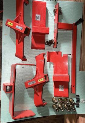 Otc Mel1653 2 / Spx Mel1653 & Mel1658 Heavy Duty Lifting Adapter Set 1000 Lb Capacity