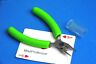 P91045 Tools Precision Needle Nose Serrated Jaw Green Cushion Pliers New