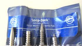 360-3-8125 Partsmaster 4 Pc. Hammerless Metal Working Tools - Free Shipping