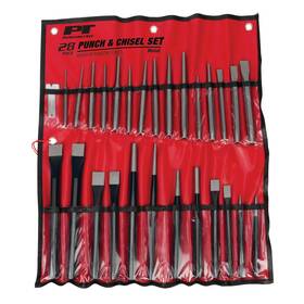 W754 Performance Tool - 28-piece Punch And Chisel Mixed Set