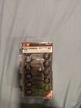 W9053 Performance Tool 22pc Terminal Release Kit Used