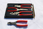 Pwcs7cf Pl300cf Snap On Pliers And Cutters Set 3 Pc Free Wire Striper Crimper New