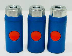Prevost 081203 Safety Coupler 1/2 Inch Truflate Style Inflator Lot Of 3 Used