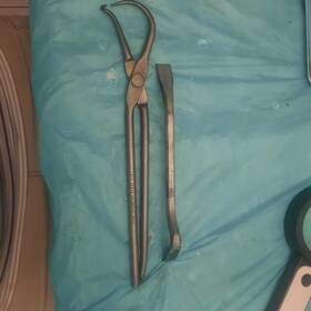 215-2006 Proto Vtg Los Angeles 215 Brake Spring Pliers And 2006 Adjusting Spoon Usa