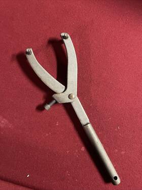 Qisf 707112086082 Adjustable Spanner Wrench Magneto Fly Wheel Clutch Hub Tool Fan Removal T