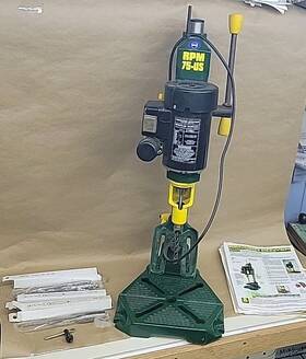 Rpm75 Record 75-us Morticer Morticing Machine 1/4 Inch 3/8 1/2 Chisels