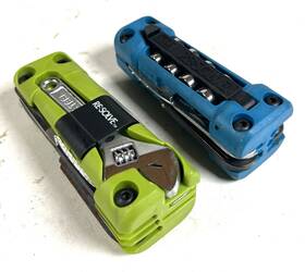 T16n1ts Resolve Lot Of 2 Multi Folding Tool Sets Adjustable Wrench And Sockets Blue Green T16n1ts Resolve Lot Of 2 Multi Folding Tool Sets Adjustable Wrench And Sockets Blue Green