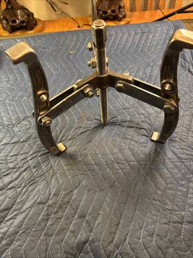 Sgp-200 Sealey Reversible Triple Leg Puller 200mm