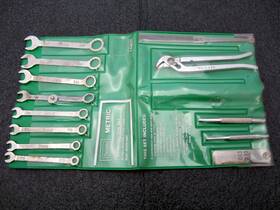 44674 Sears Vintage 14pc Metric Ignition Tune-up Tool Set Made In Usa