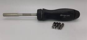 11009075 Snap On Katun Ratchet Screwdriver 4 Bits
