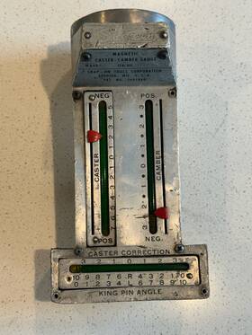 21943 Snap-on Magnetic Caster-camber Alignment Gauge Wa40