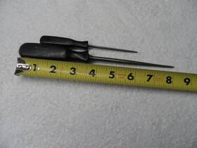 5asa Snap-on 3asa/5asa Tool Scratch Awl Black Handle Usa - 2 Pcs- Pn And 3asa