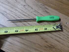 3asabg Snap-on 3asab Tools Usa New Green Mini Hard Handle Pick Awl
