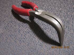 479ccp Snap-on Bent Needle Nose Pliers Please Read Listing No Returns