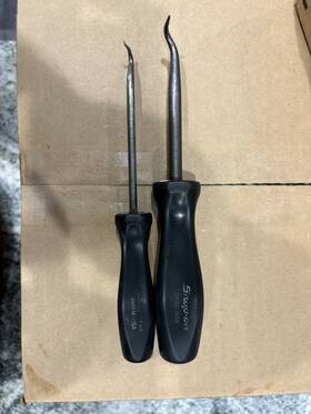 4asha-cp3b Snap-on Cp3b And 4asha Cotter Pin Puller/ Pick Tool Black Hard Handle Used