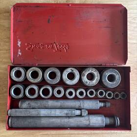 A-157a Snap-on A157a A-157 Tools Bushing Driver Set Kit With Case Complete Usa Read