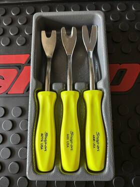 Asdd103hv Snap-on Tools Trim Pad Removal Set Hiviz Hard Grip