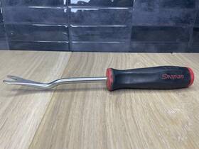 Asg186a Snap-on Trim Pad Fastener Removal Tool Soft Grip Handle Red And Black Usa