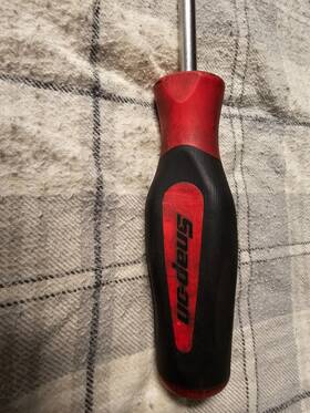 Asg189b Snap-on Soft Grip Trim Pad Tool Pre Owned