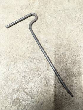 Bf-766b Snap-on Vintage Auto Body Pick Dent Repair Pry Spoon Tool Made In Usa