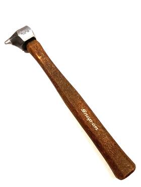 Bf629 Snap-on Tools Usa Compact Spot Pick Wood Handle Body Hammer Lightly Used