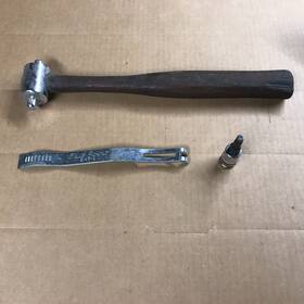 Ftsm8b Snap On Blue Point Bat-1 Bh91a Triple Square Brake Hammer Ftsm8b Snap On Blue Point Bat-1 Bh91a Triple Square Brake Hammer