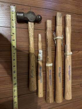 Bp-16 Snap-on Snapon Tools Blue Point Bp16 Ball Peen Hammer And 4 New Handles Bp-16 Snap-on Snapon Tools Blue Point Bp16 Ball Peen Hammer And 4 New Handles