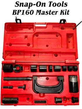 Bp160 Snap-on Tools Ball Joint Press Master Kit With Case Bp160 Snap-on Tools Ball Joint Press Master Kit With Case