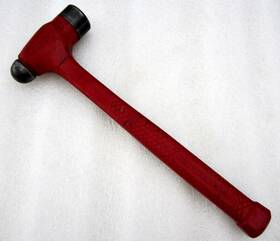 Bpd-24a Snap-on Vintage 24oz Dead Blow Ball Peen Hammer Underline Made In Usa