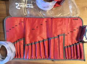 Ppc-200 Snap On C-2118 Vintage C2118 Bag For Ak Chisel And Punch Set