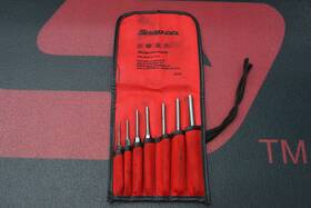 C0709 Snap-on 7 Piece Pin Punch Set Complete Kit Pouch 3/32 Inch - 5/16 C0709 Snap-on 7 Piece Pin Punch Set Complete Kit Pouch 3/32 Inch - 5/16