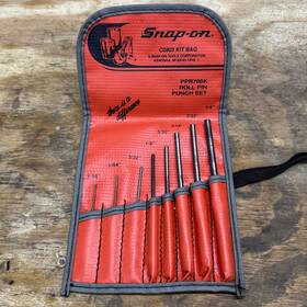 C0802 Snap-on Tools 8 Piece Roll Pin Punch Set With Up Case