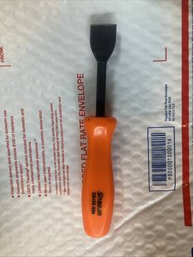 Csa8co Snap-on Csa8c Tools Usa Orange Hard Handle 8 Inch Rigid Carbon Scraper
