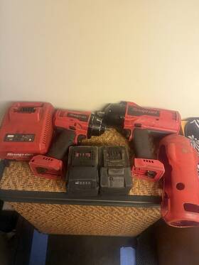 Ct9080db Snap-on Gun Set 1/2and 3/8 Brushless Exelent Condition See Pics And Description