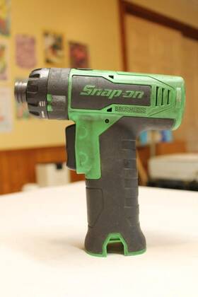 Cts861g Snap-on 14.4 V 1/4 Hex Cordless Toggle Screwdriver Tool Only - Green